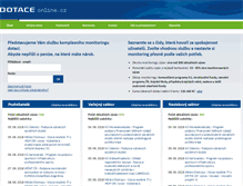 Tablet Screenshot of dotaceonline.cz